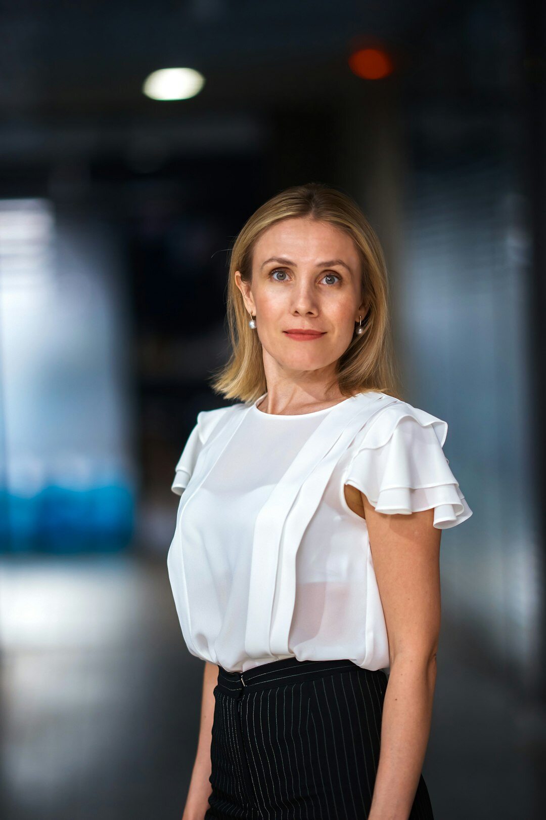 Finnish female technical director portrait